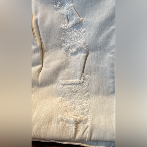 New Sidefeel Women's Ripped Jeans Straight Leg Distressed Boyfriend Denim Pants - Picture 8 of 15